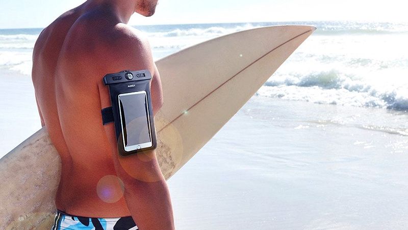 Aukey Smartphone Dry Bag/Armband, $5 with code AUKCASE2